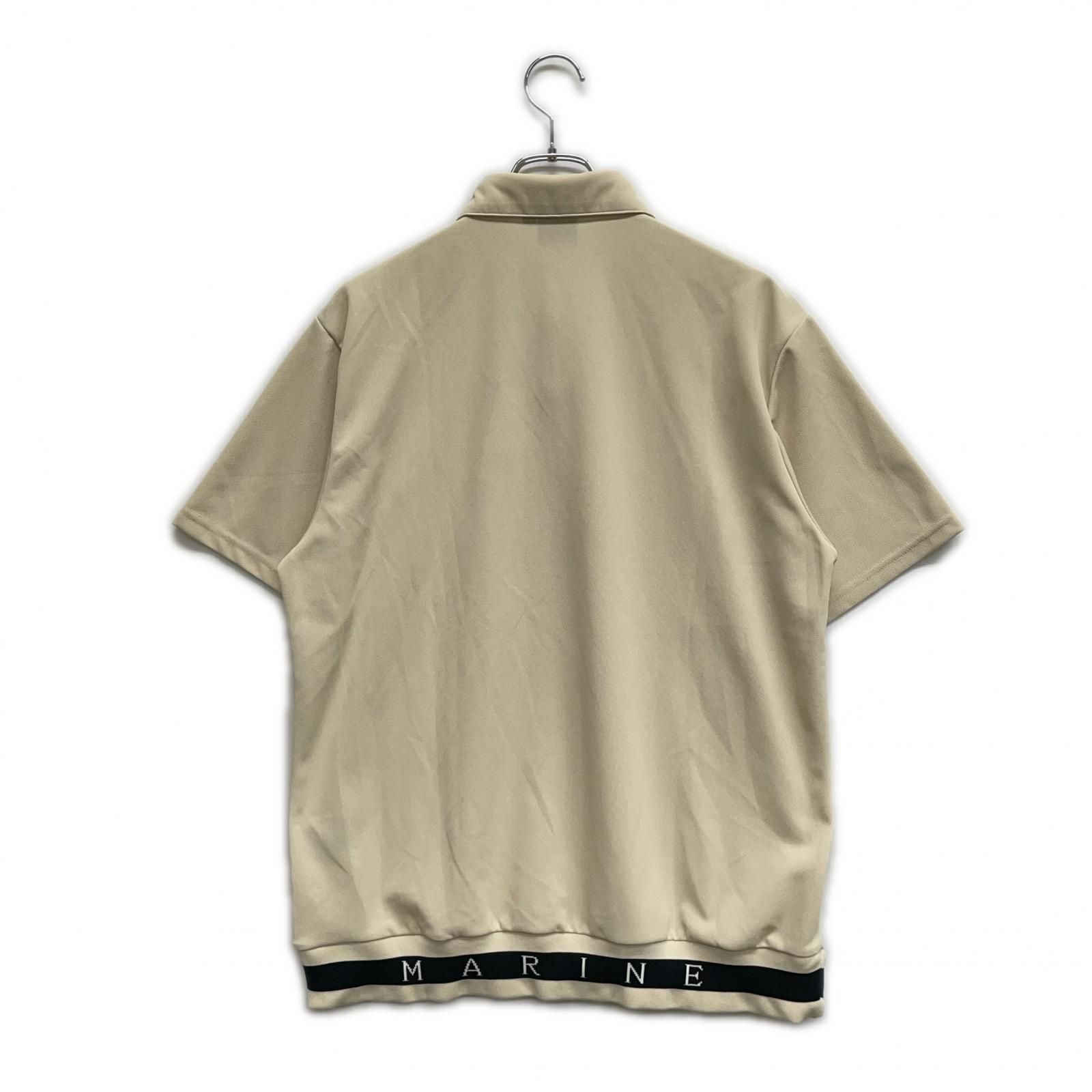 中古 メンズ ムータマリン muta MARINE 半袖ポロシャツ LL ベージュ