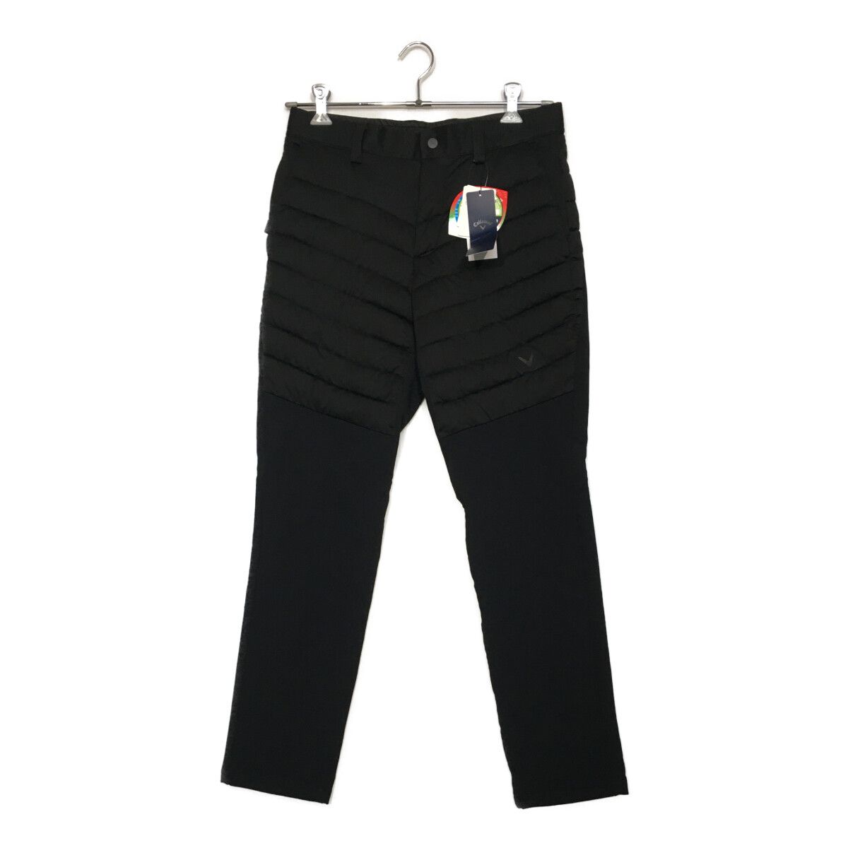 メンズ キャロウェイ Callaway パンツ M 黒 ブラック 中綿 裏微起毛 防風