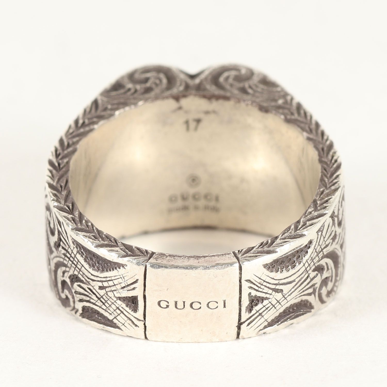 GUCCI グッチ リング サイズ:17号 | アラベスク ハートリング | Ag925 