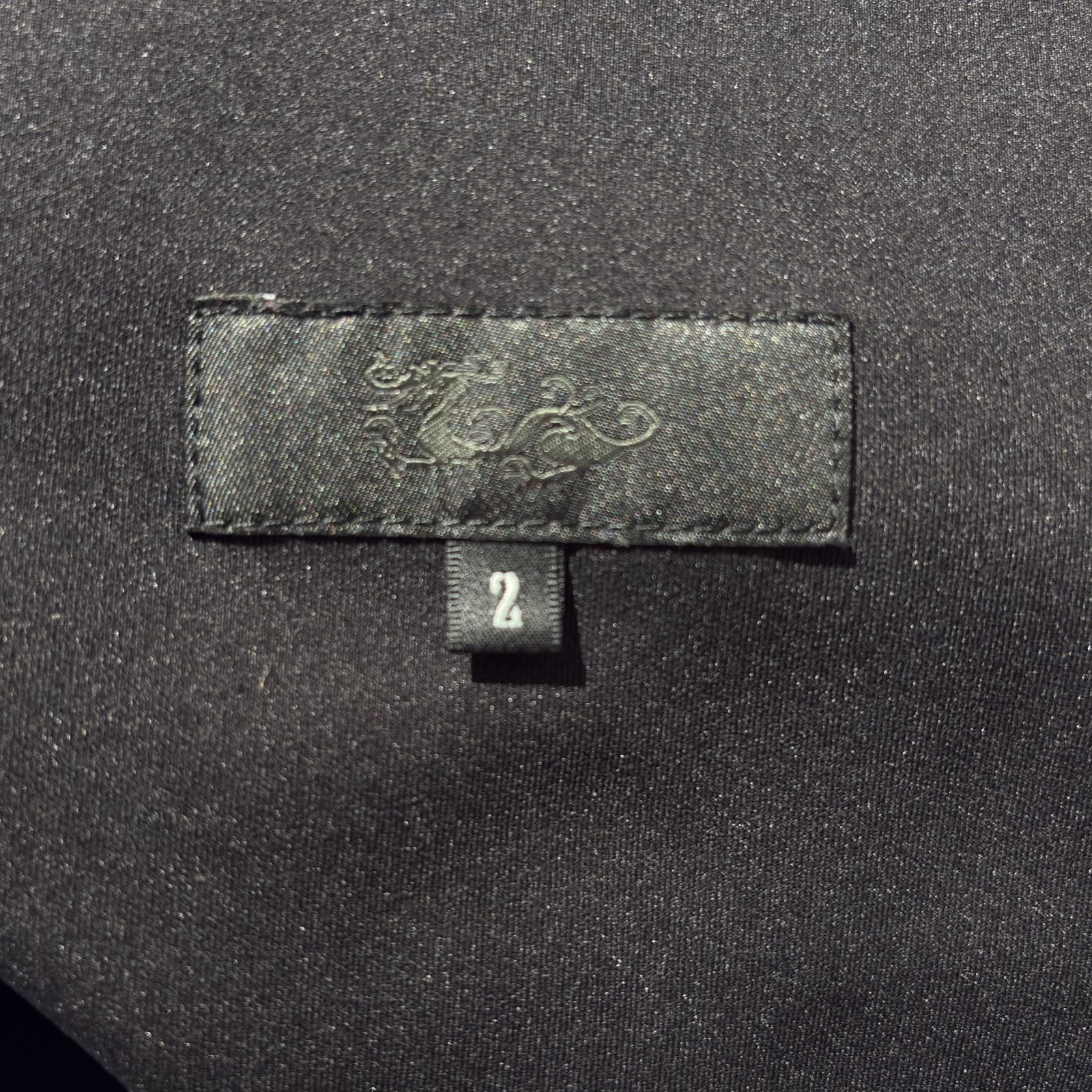  レディース ダンスウィズドラゴン DANCE WITH DRAGON スカート 2 M 黒 ブラック 一体型インナーパンツ 秋冬 スカート レディースウェア