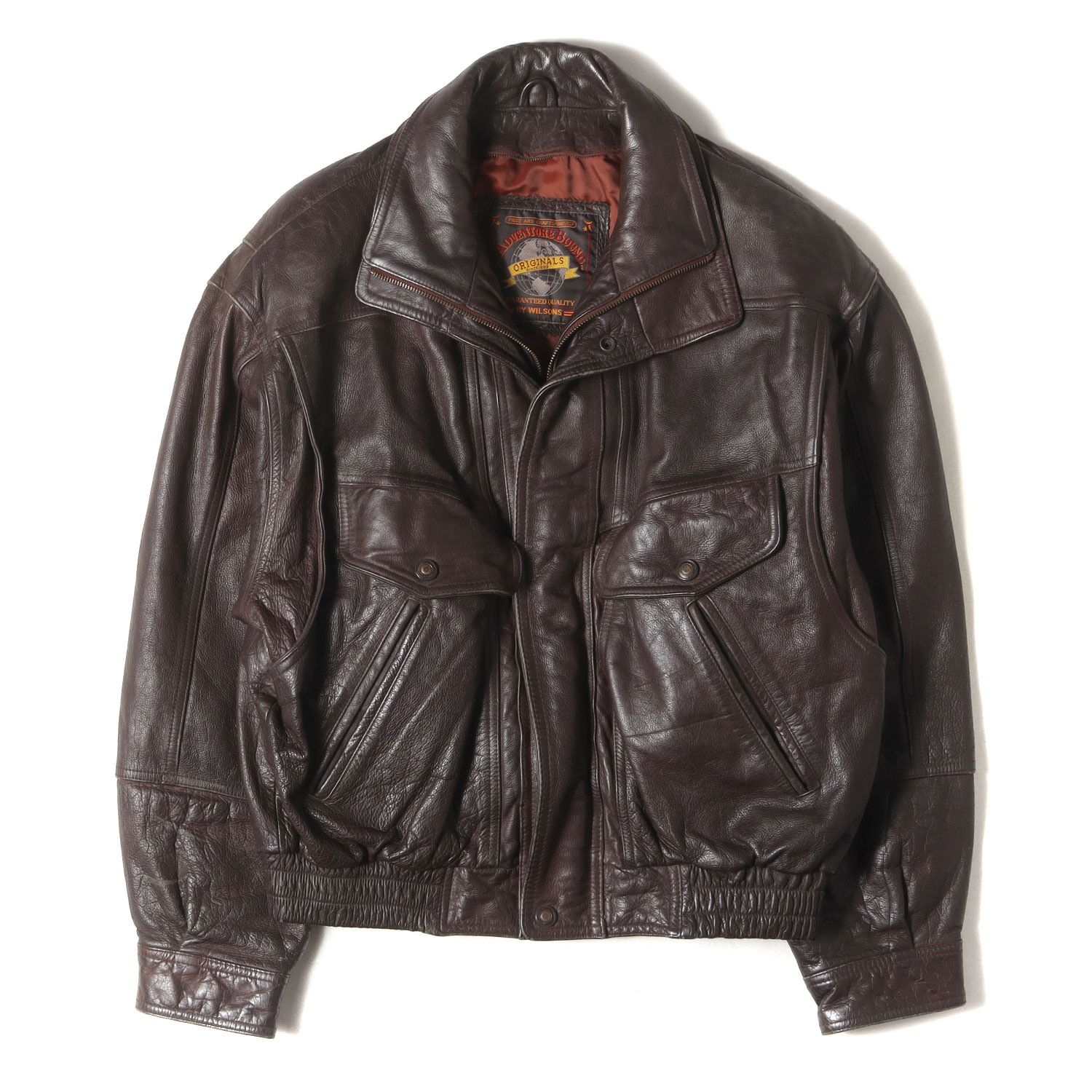 90s - 00s ヴィンテージ古着 | 雰囲気抜群 | 90s レザー フルジップ