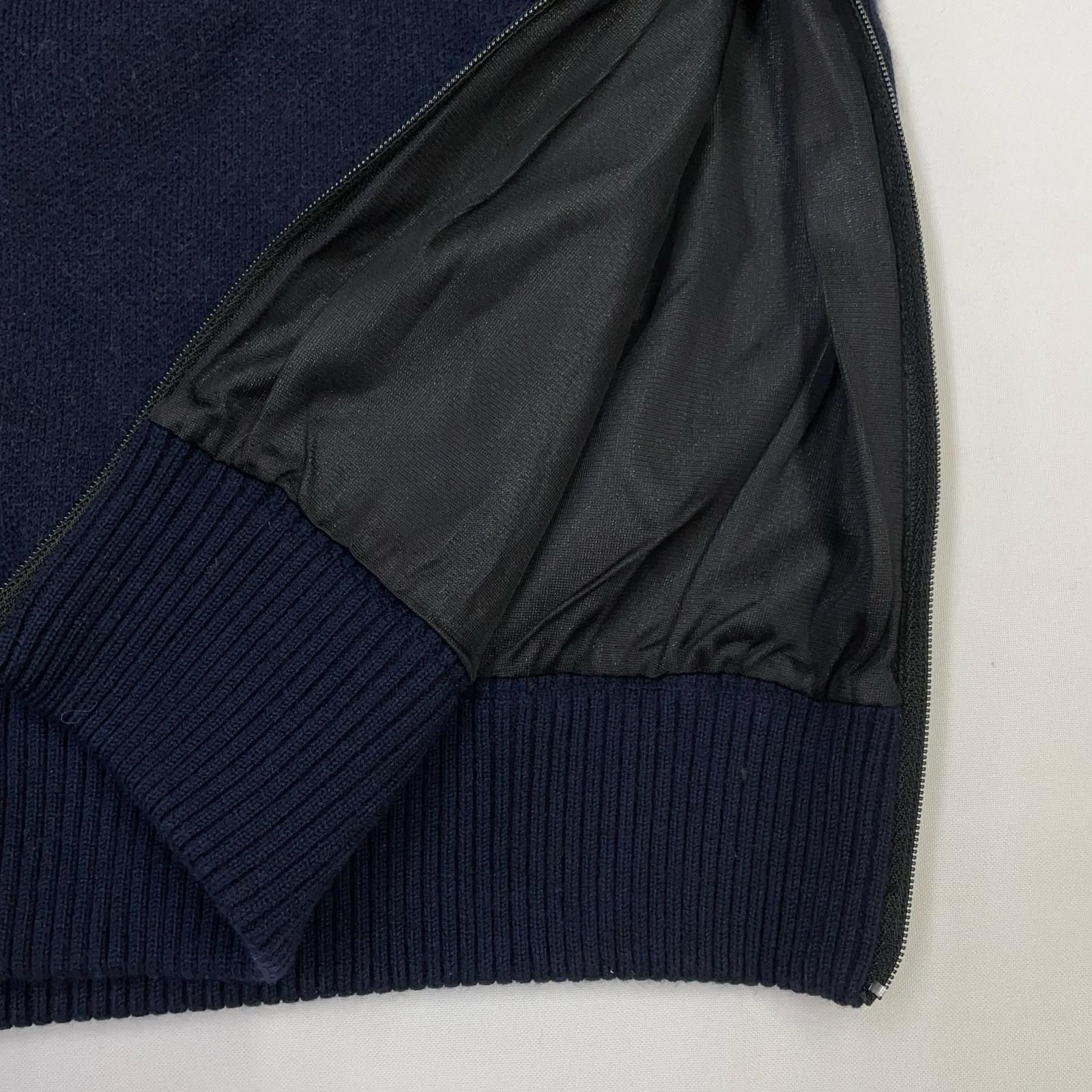  レディース マスターバニーエディション MASTER BUNNY EDITION セーター 0 S 濃紺 長袖クルーネック 裏地付き セーター トレーナー レディースウェア