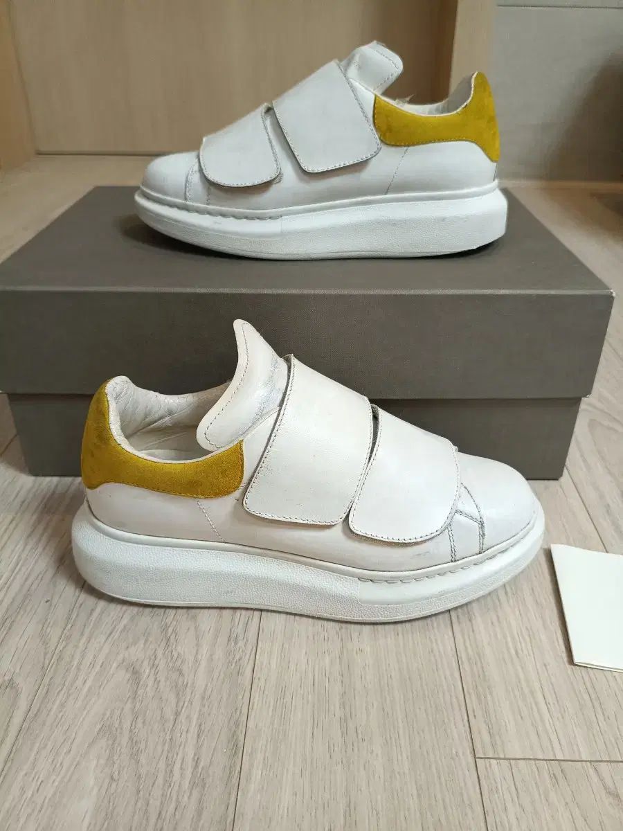 36 5 Alexander McQueen アレキサンダー マックイーン ベルクロ オーバーソール スニーカー 230 240