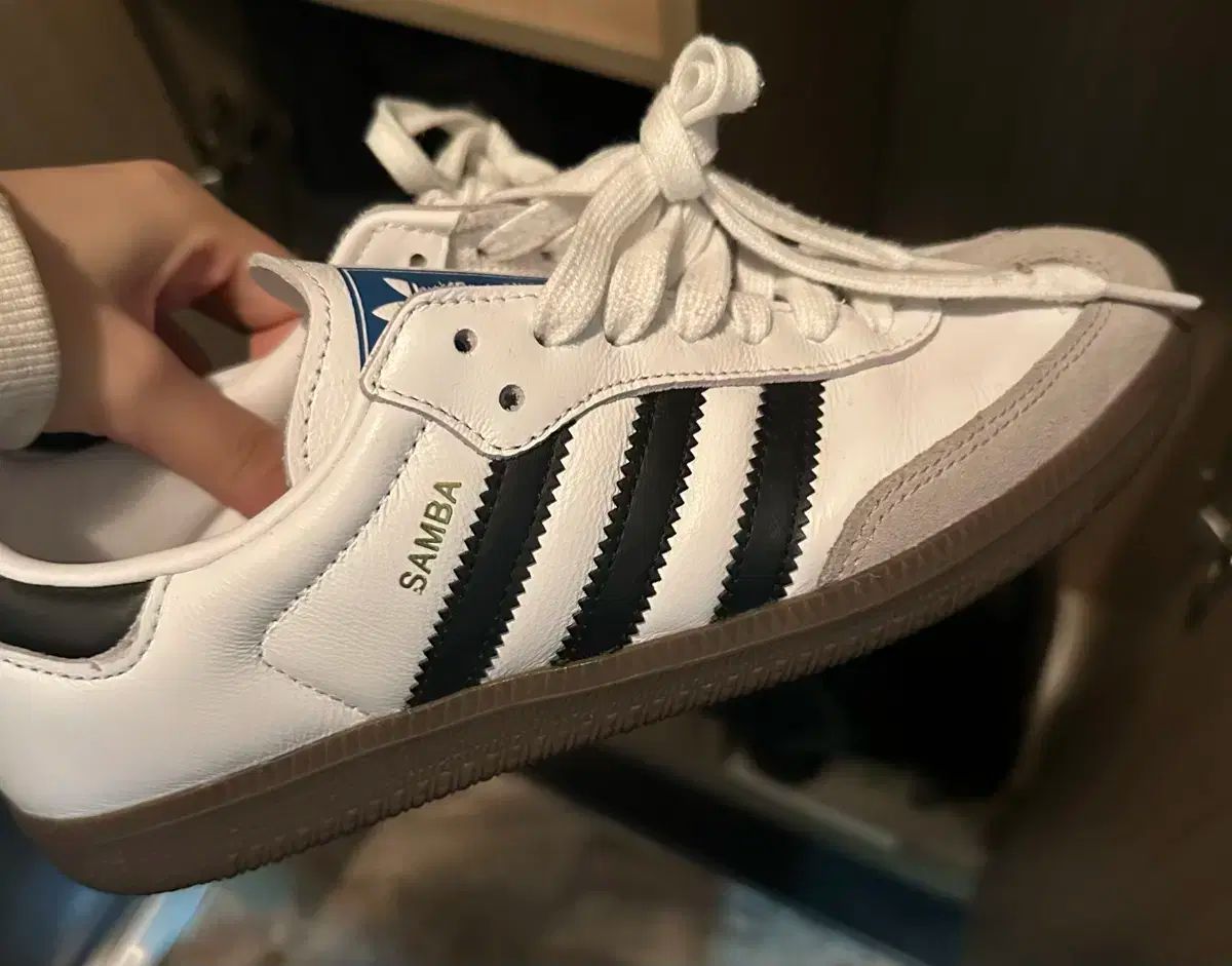 adidas サンバ OG 白 ブラック