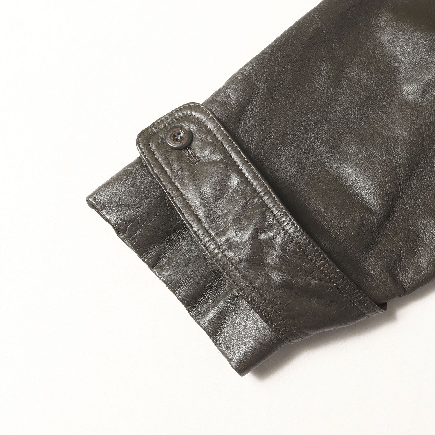 90s - 00s ヴィンテージ古着 コート カーキ サイズ:M | 90s 襟ムートン