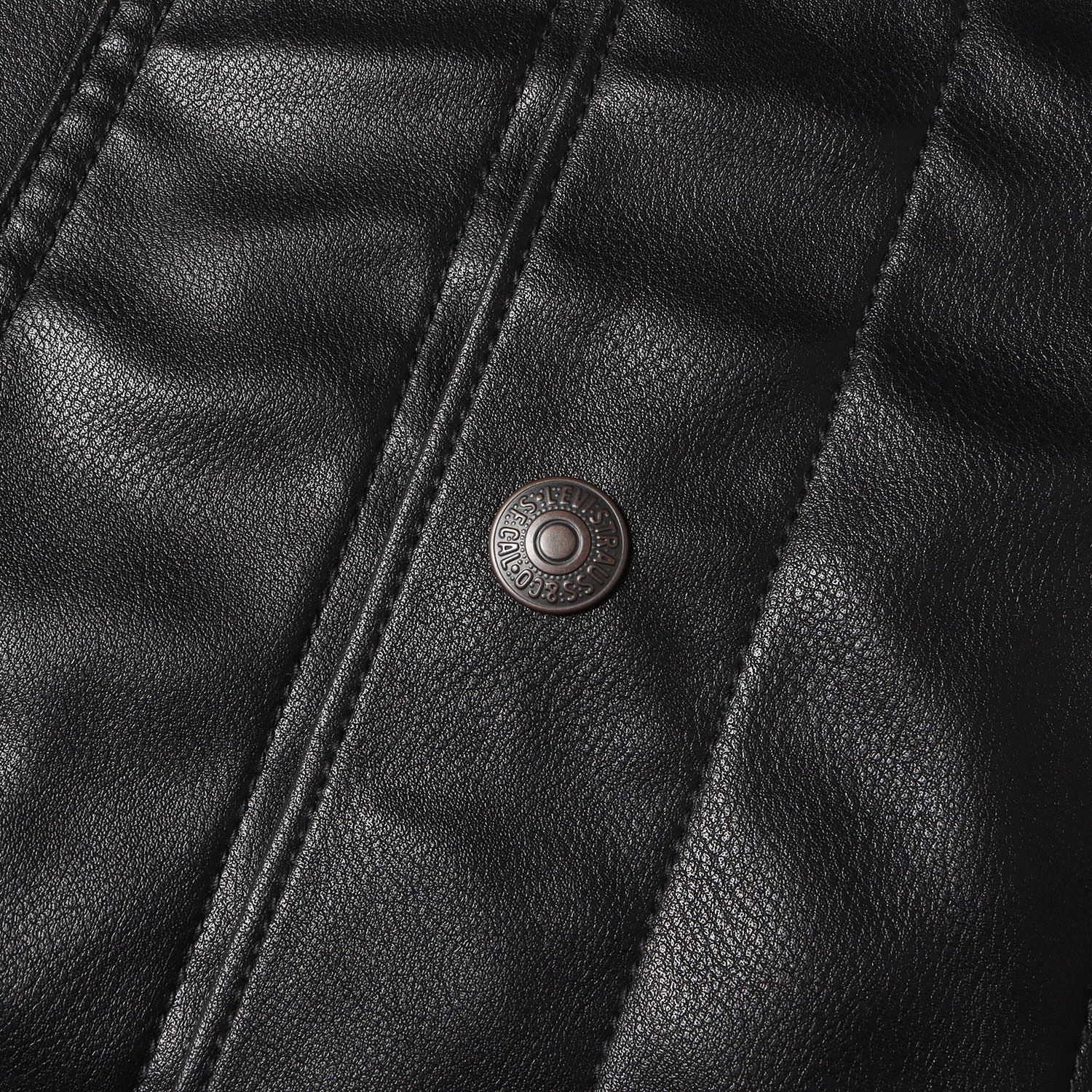 美品】Levis リーバイス ジャケット ブラック 黒 サイズ:M 