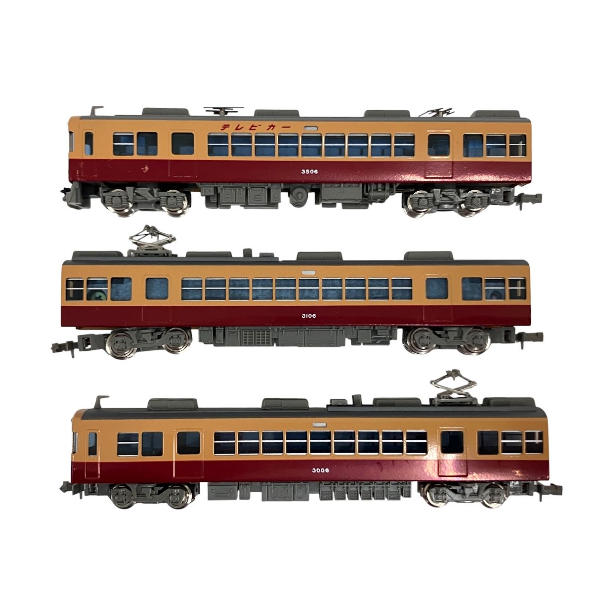 エンドウ 京阪3000系 テレビカー Nゲージトレインセット 3両セット