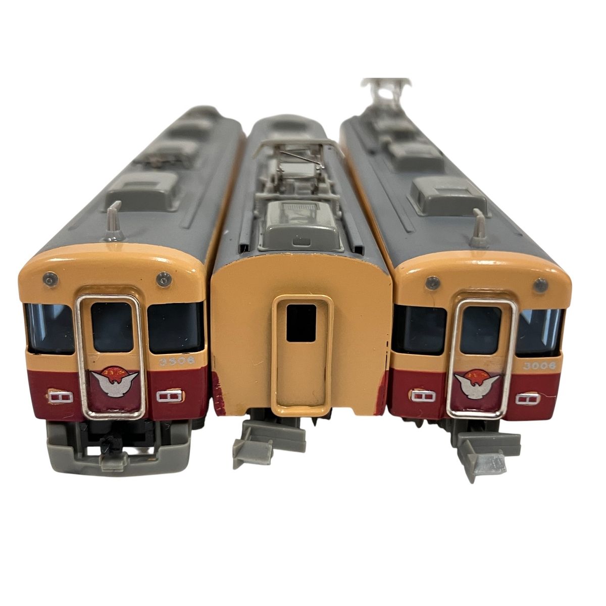 Nゲージ　京阪 3000系 テレビカー 3両セット　記念品　エンドウ エンドウ 京阪3000系 テレビカー Nゲージトレインセット 3両セット