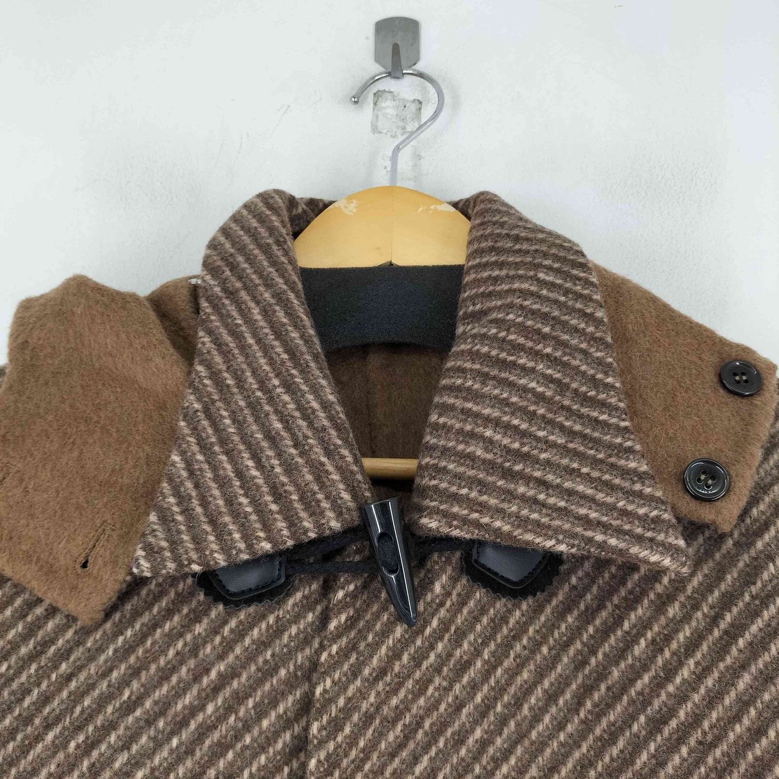 トゥエンティーズ Tnewties リバーシブル ロングコート レディース M