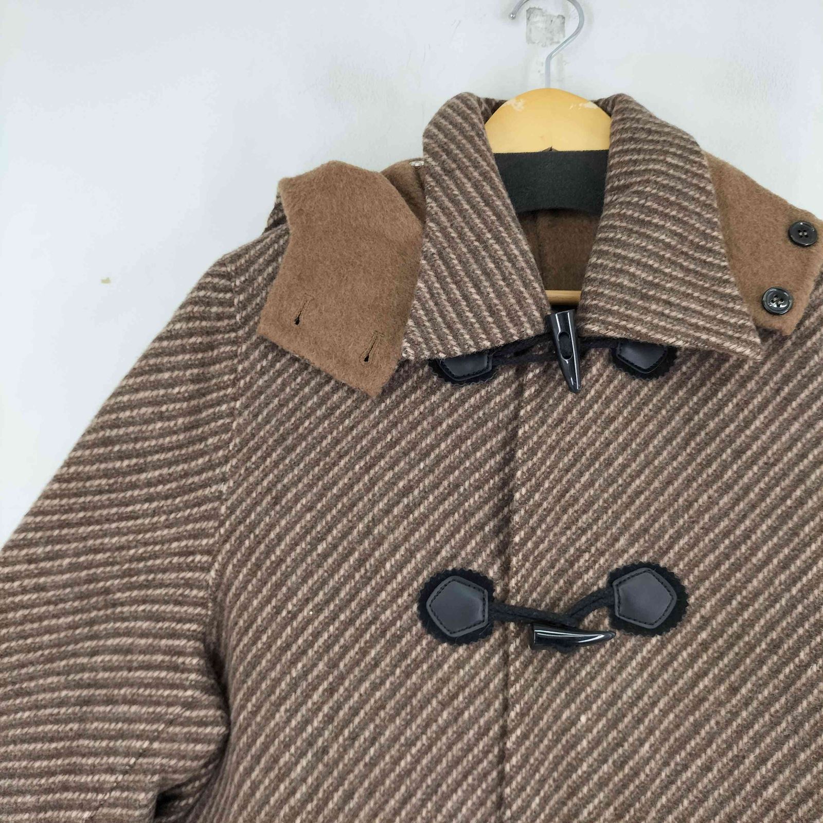 トゥエンティーズ Tnewties リバーシブル ロングコート レディース M