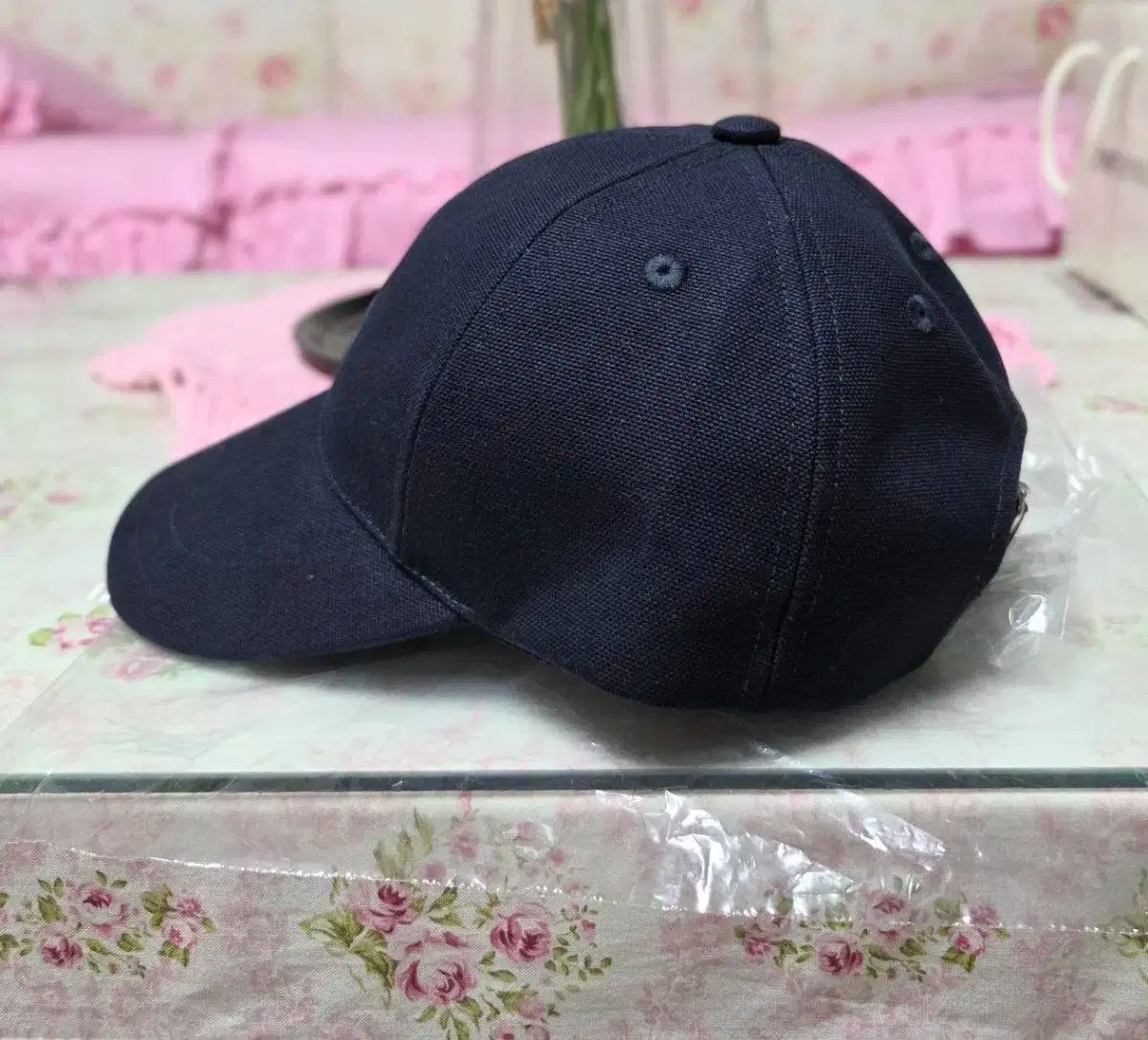 店舗 A.P.C. アー ペー セー ベースボールキャップ ネイビー 級