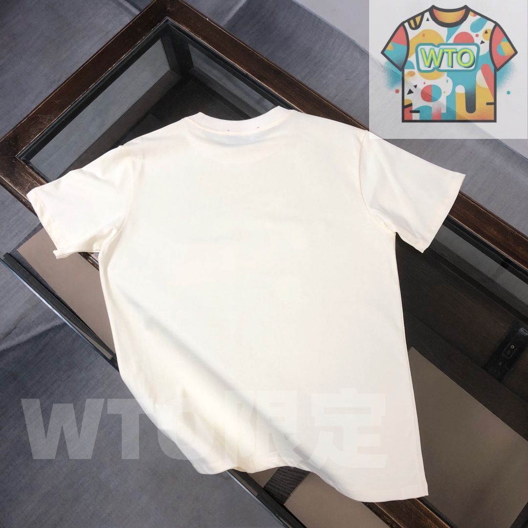 ロゴプリントTシャツ -WTO輸入-QYC93