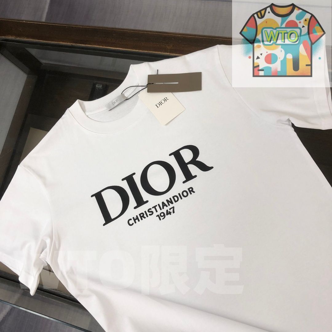 WTO通販 DIOR 春夏 ロゴプリントTシャツ WTO輸入 TKJ 68