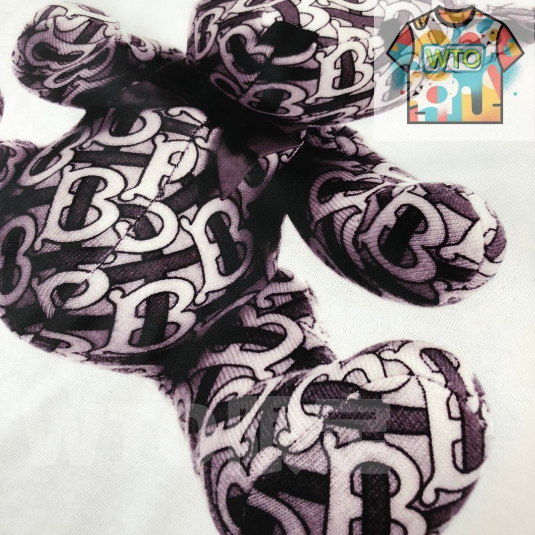  WTO通販 Burberry 春夏 小熊プリントTシャツ WTO輸入 SBU 39 Tシャツ アパレル キャラクターグッズ