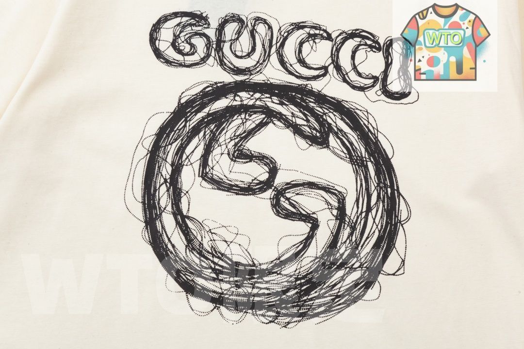 カーブレタープリントTシャツ WTO輸入