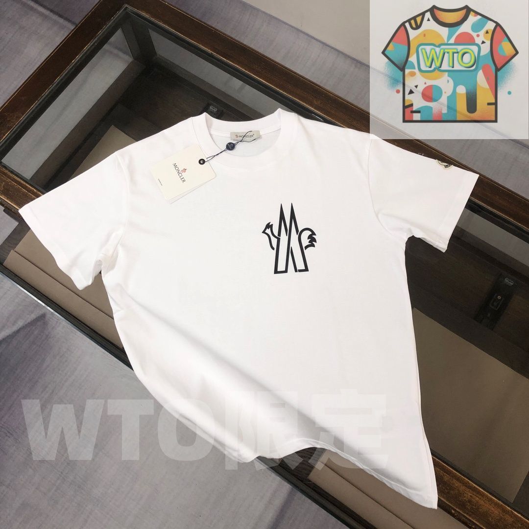 WTO通販 MONCLER クルーネックTシャツ - 高品質コットンで快適な着心地 -WTO輸入-FSQ26