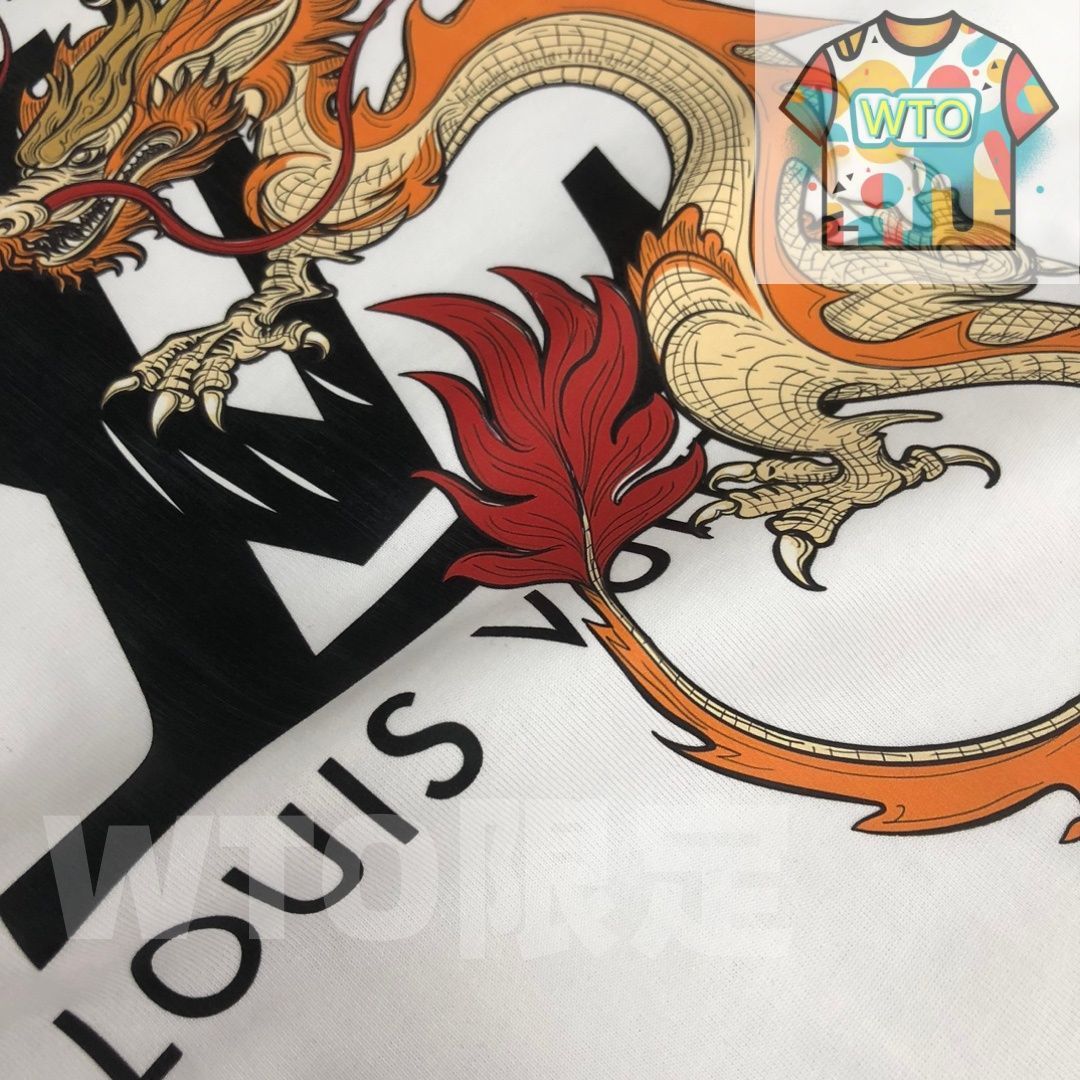 春夏 龍デザインTシャツ