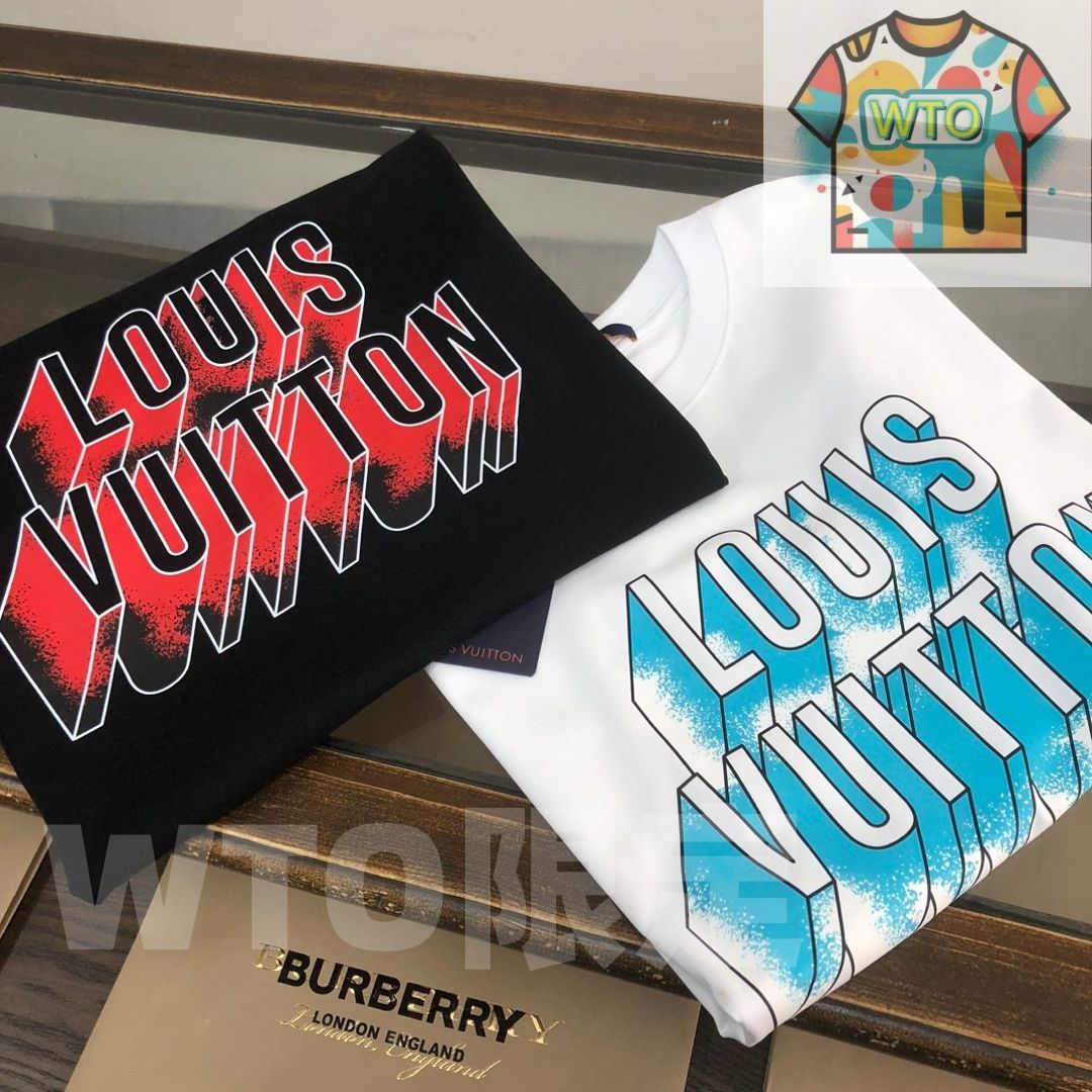WTO通販 Louis Vuitton 春夏 ロゴプリントTシャツ WTO輸入 FSV 06