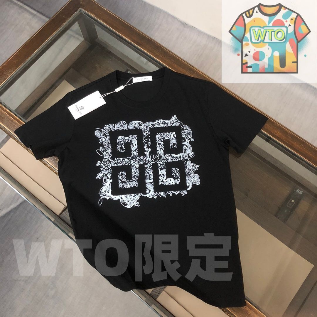 WTO通販 春夏 ロゴプリントTシャツ -WTO輸入-MHH 04