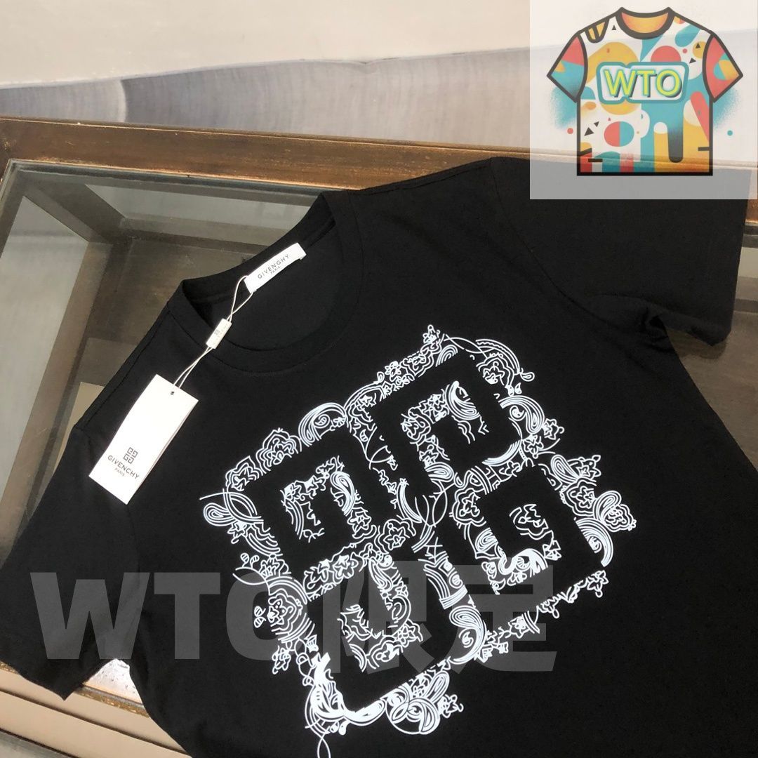 WTO通販 春夏 ロゴプリントTシャツ -WTO輸入-MHH 04