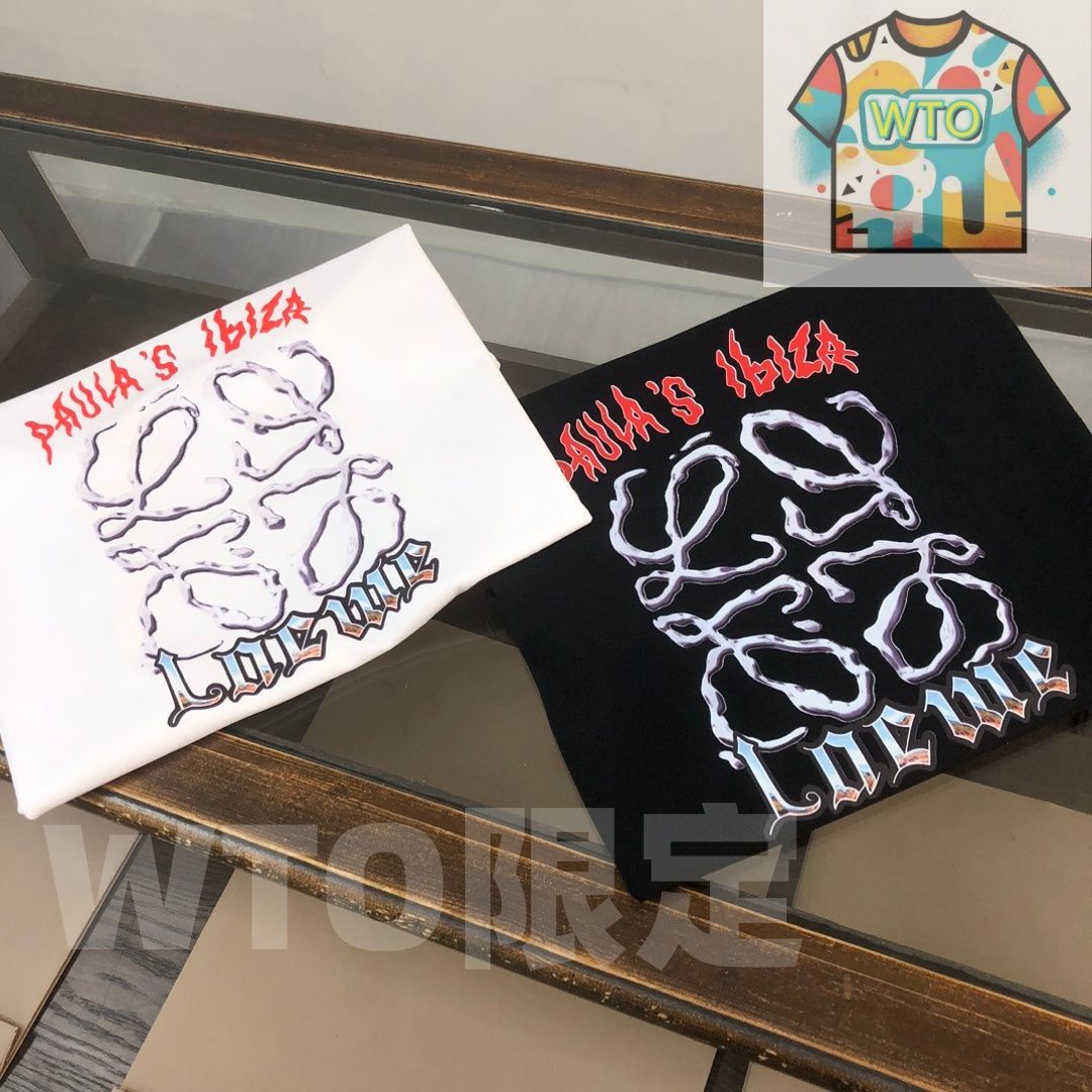 WTO通販 LOEWE 春夏 ロゴプリントTシャツ WTO輸入 VOR 26