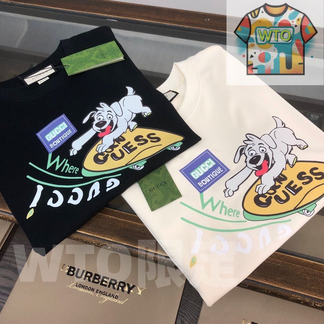 WTO通販 GUCCI 春夏 ロゴプリントTシャツ WTO輸入 GXG 70