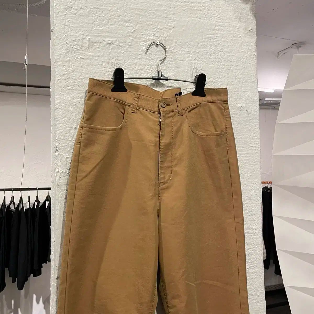 コム デ ギャルソン クロップド パンツ