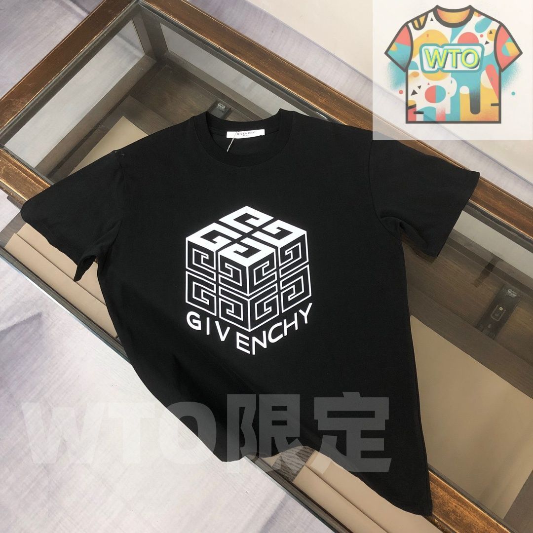 WTO通販 GIVENCHY クルーネックTシャツ - 高品質コットンで快適な着心地 -WTO輸入-DBG08
