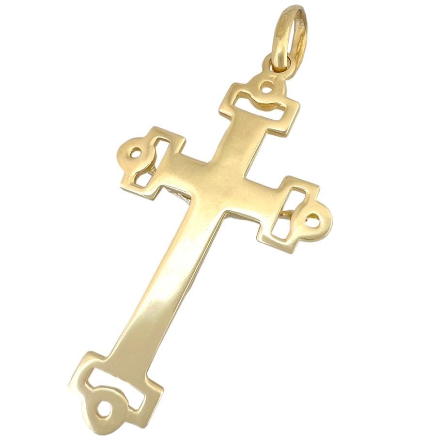 クロスチャーム ウノアエレ UNOAERRE ウノアエレ ペンダントヘッド 750 ロザリオ クロス ゴシック