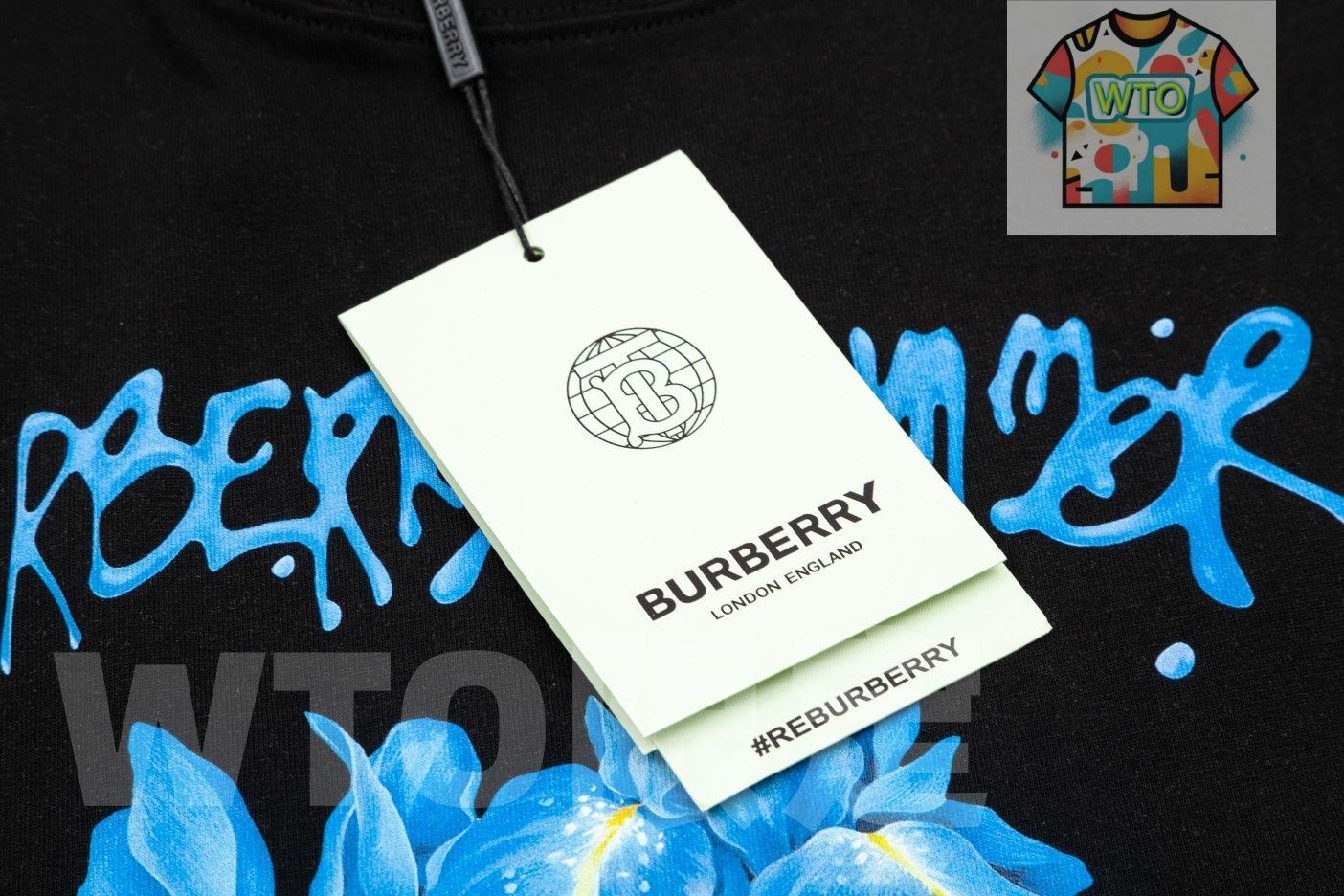  Burberry フロッグロゴ クルーネックTシャツ 展開 サイズ選択 Tシャツ アパレル キャラクターグッズ