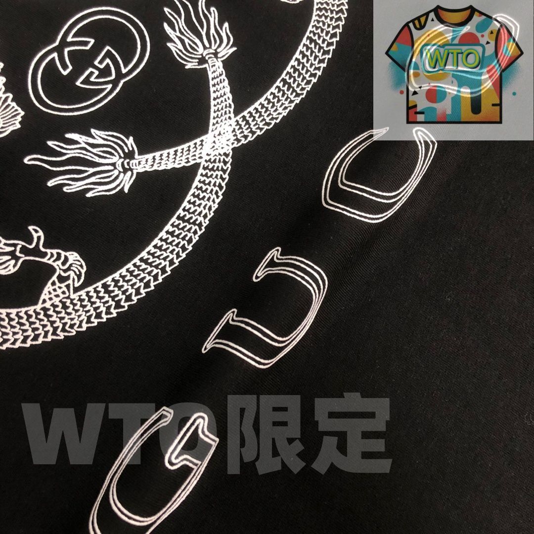  WTO通販 GUCCI 春夏 ロゴプリントTシャツ WTO輸入 JXQ 76 Tシャツ アパレル キャラクターグッズ