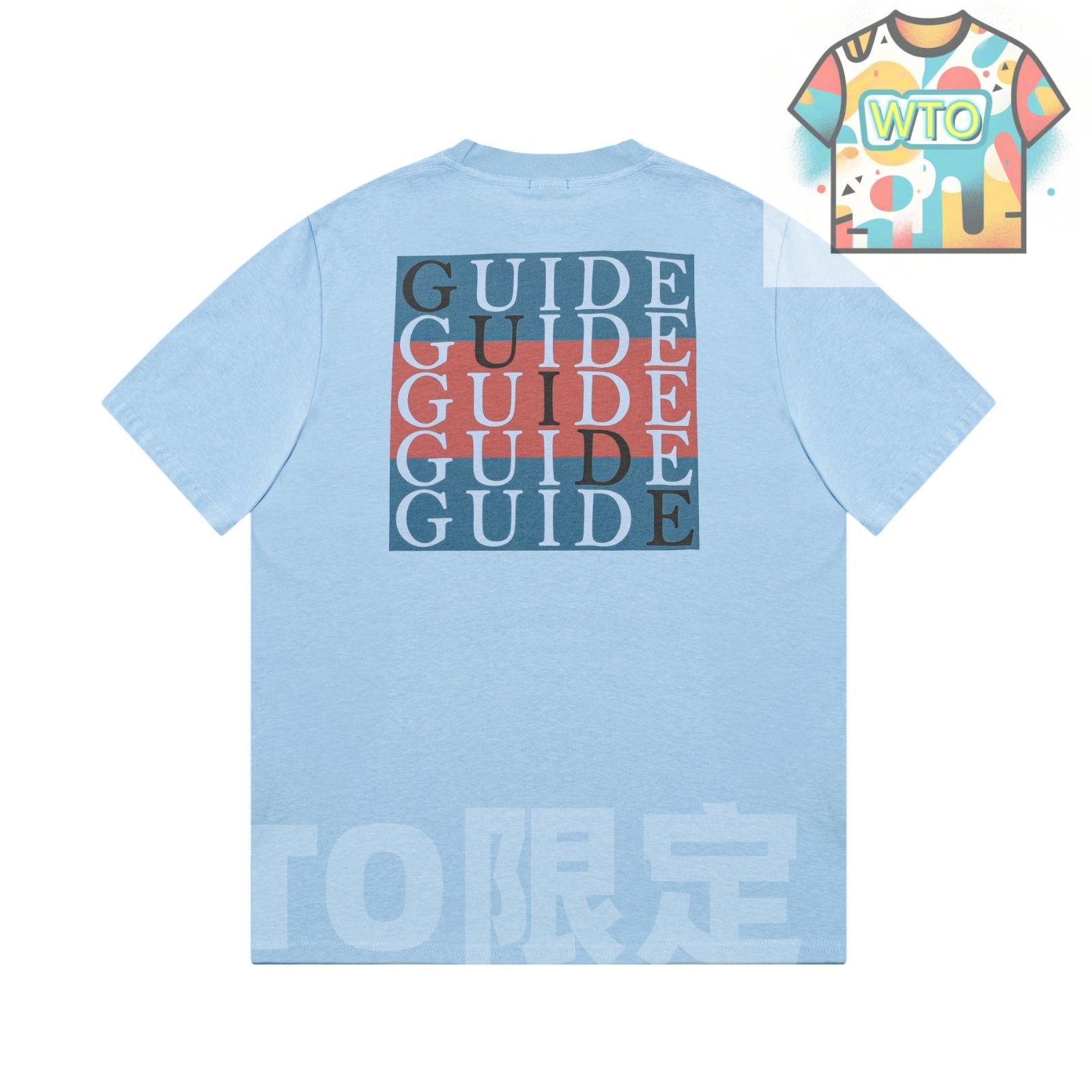 WTO通販 Guc ロゴファントムプリントTシャツ - 展開 サイズ選択 -WTO輸入-YPU 33
