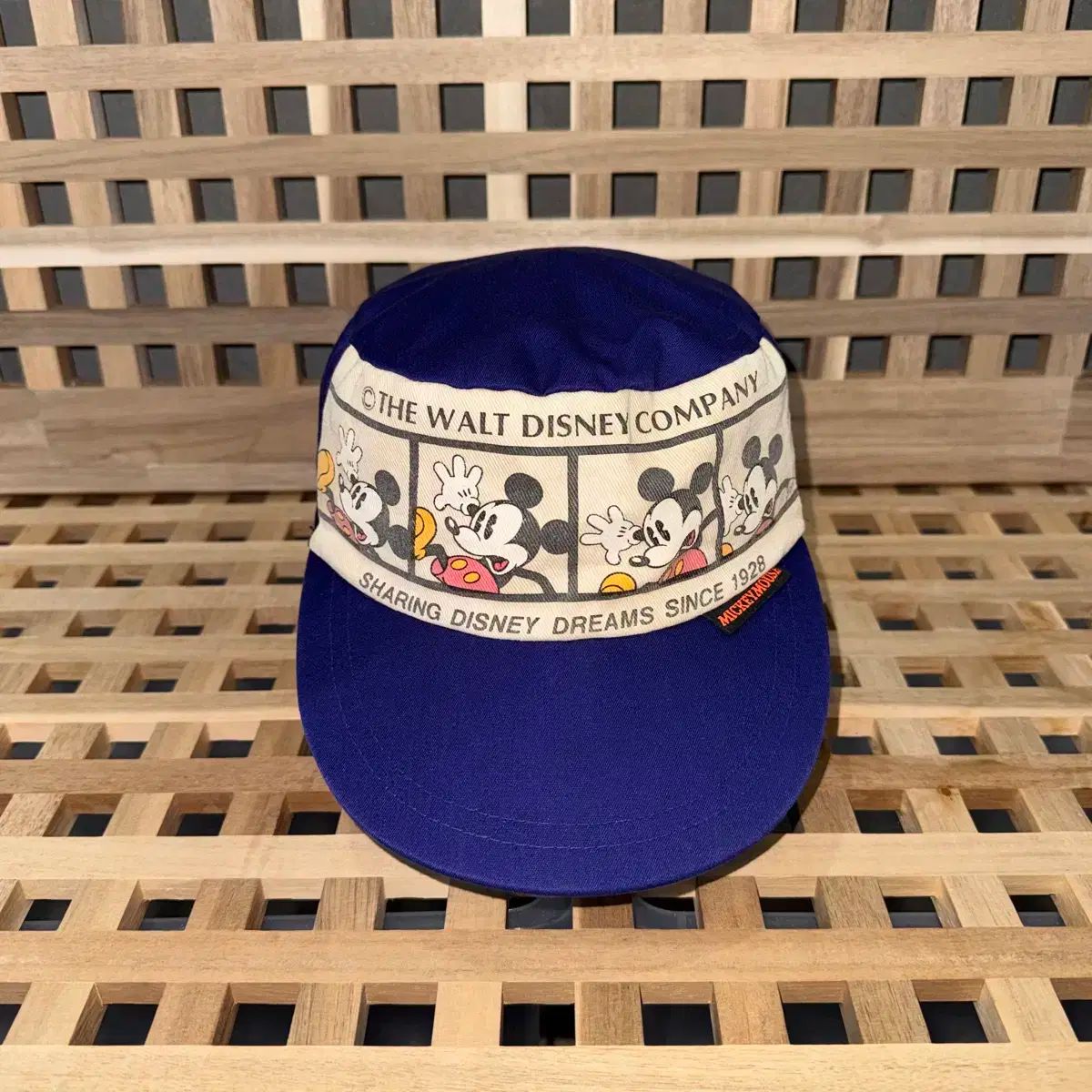 90s ディズニー ミッキーマウス フィルボックス キャップ