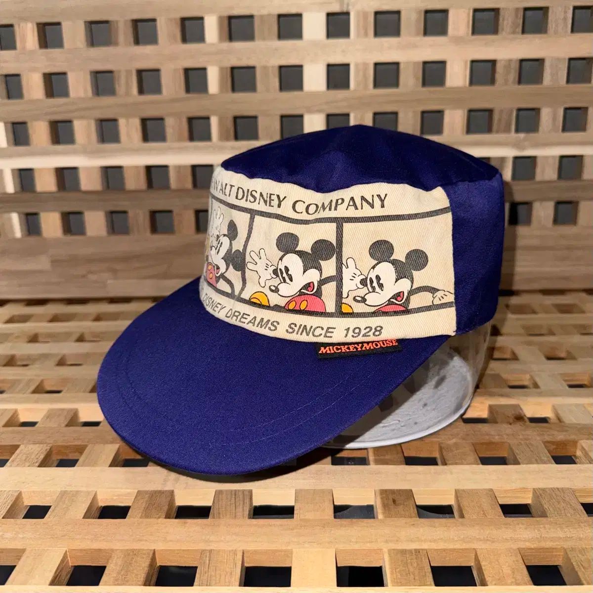 90s ディズニー ミッキーマウス フィルボックス キャップ