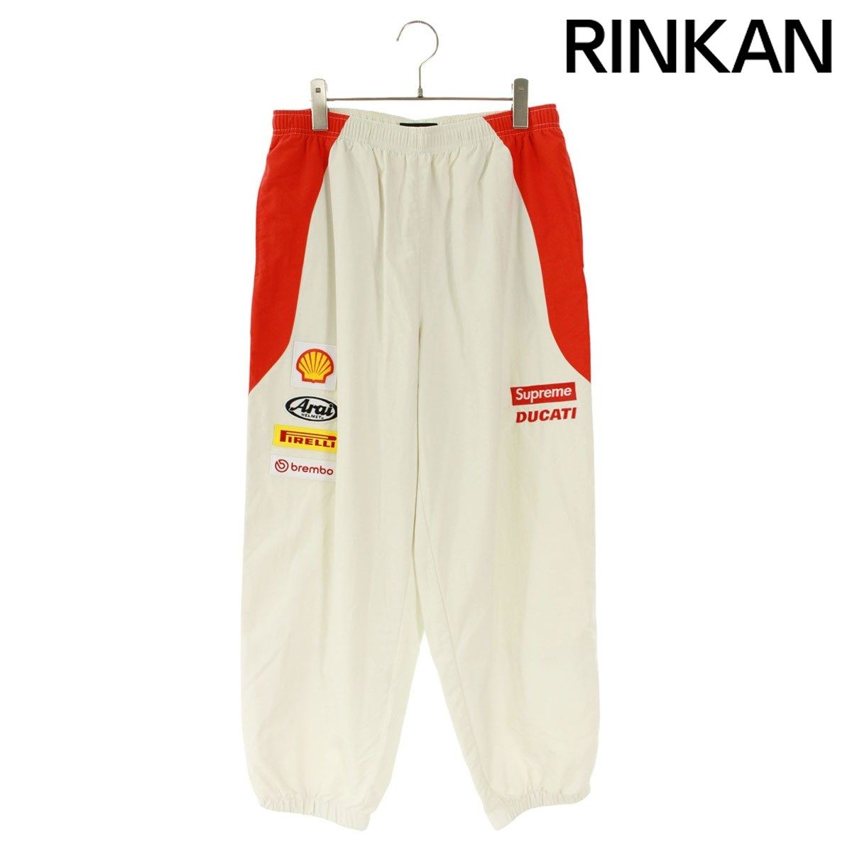 シュプリーム 24SS Ducati Track Pants ナイロンロングパンツ メンズ M