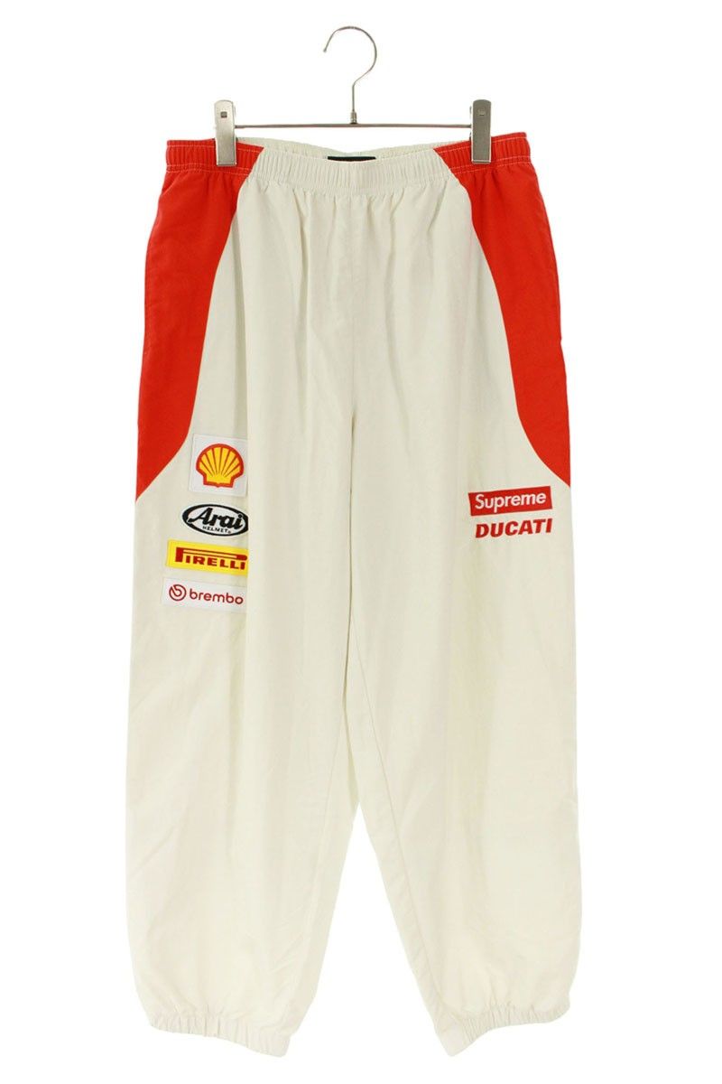 シュプリーム 24SS Ducati Track Pants ナイロンロングパンツ メンズ M