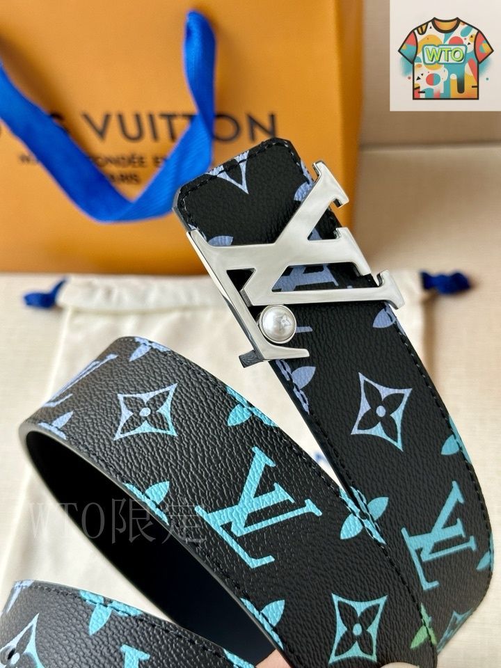 イニシャルズ レザーベルト-WTO輸入-NDC89