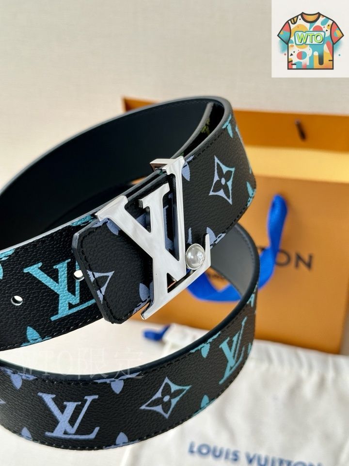 イニシャルズ レザーベルト-WTO輸入-NDC89