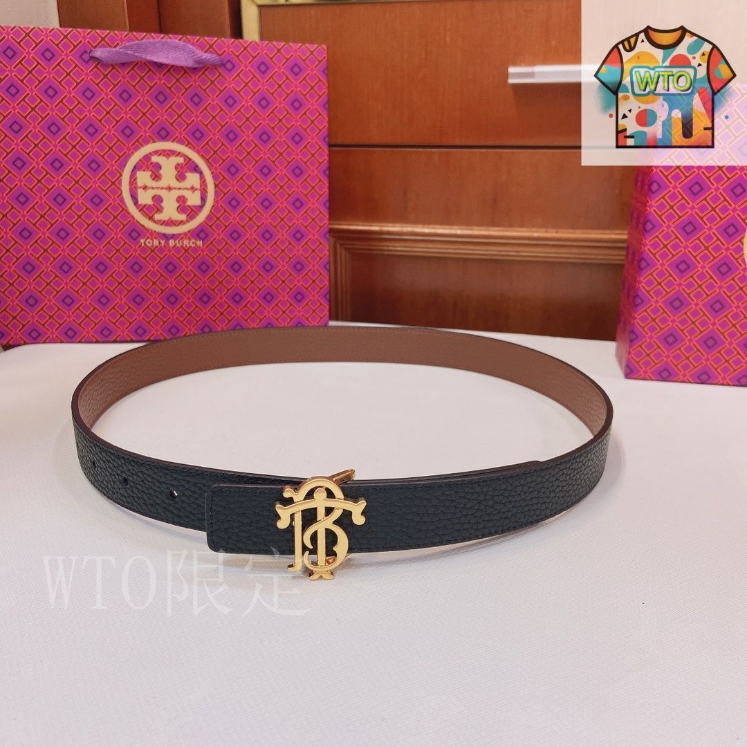 WTO通販 Tory Burch トリー バーチ ダブルフェイスベルト-WTO輸入-EWA54