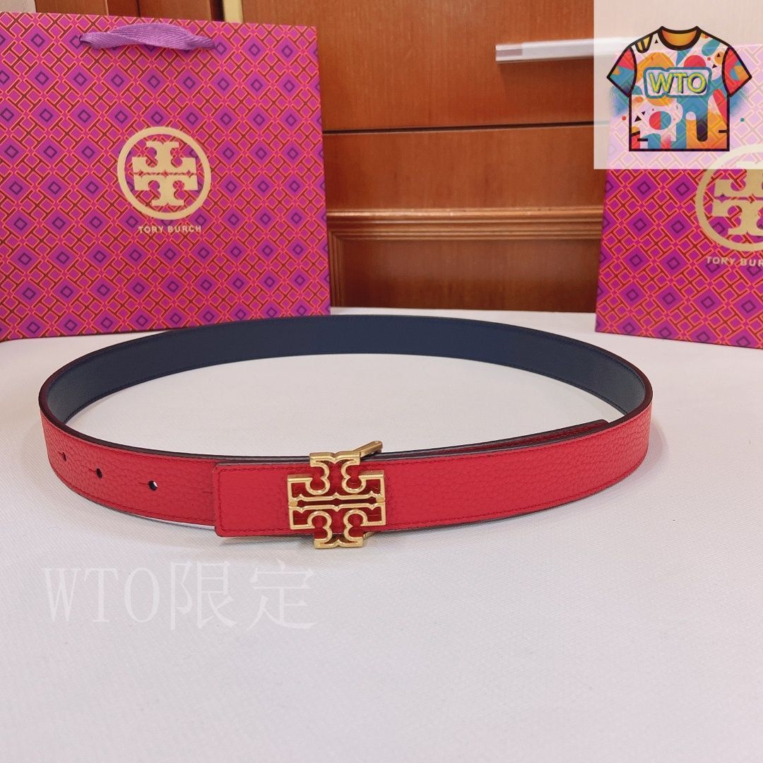 WTO通販 Tory Burch トリー バーチ ダブルフェイスベルト-WTO輸入-BKP81