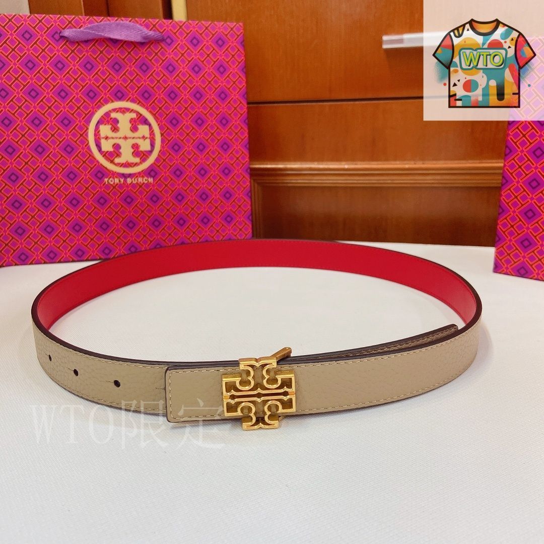 WTO通販 Tory Burch トリー バーチ ダブルフェイスベルト-WTO輸入-GDY28