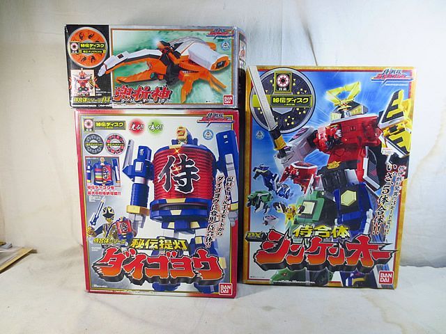 バンダイ 戦隊シンケンジャー シンケンオー ダイゴヨウ 兜折神 セット