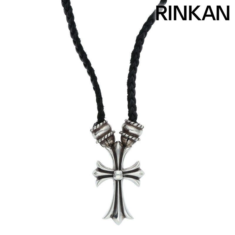 クロムハーツ CH CRS SML CL スモールCHクロスクリンプト クリンプト シルバーネックレス メンズ