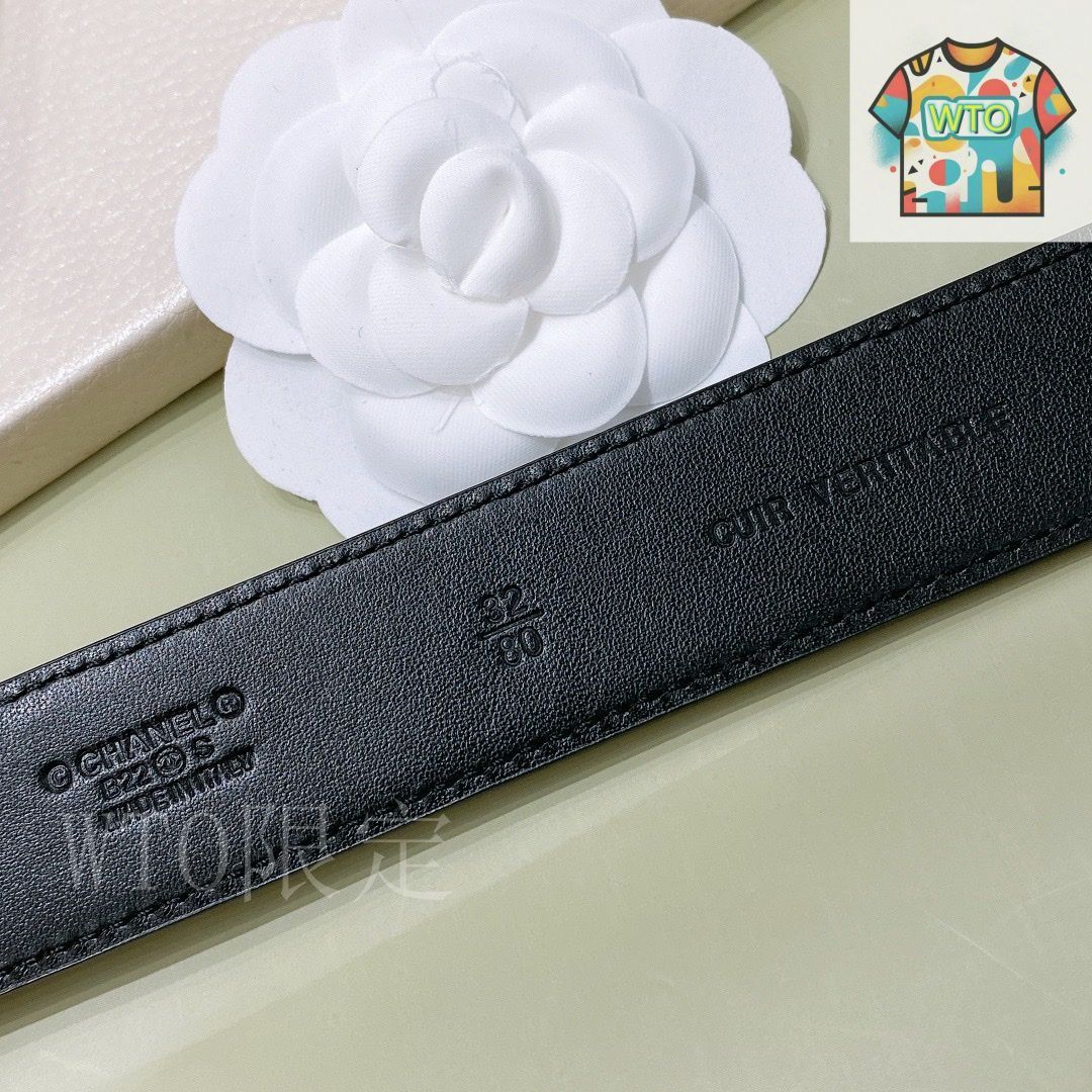 シャネル レザーベルト-WTO輸入-QTD36