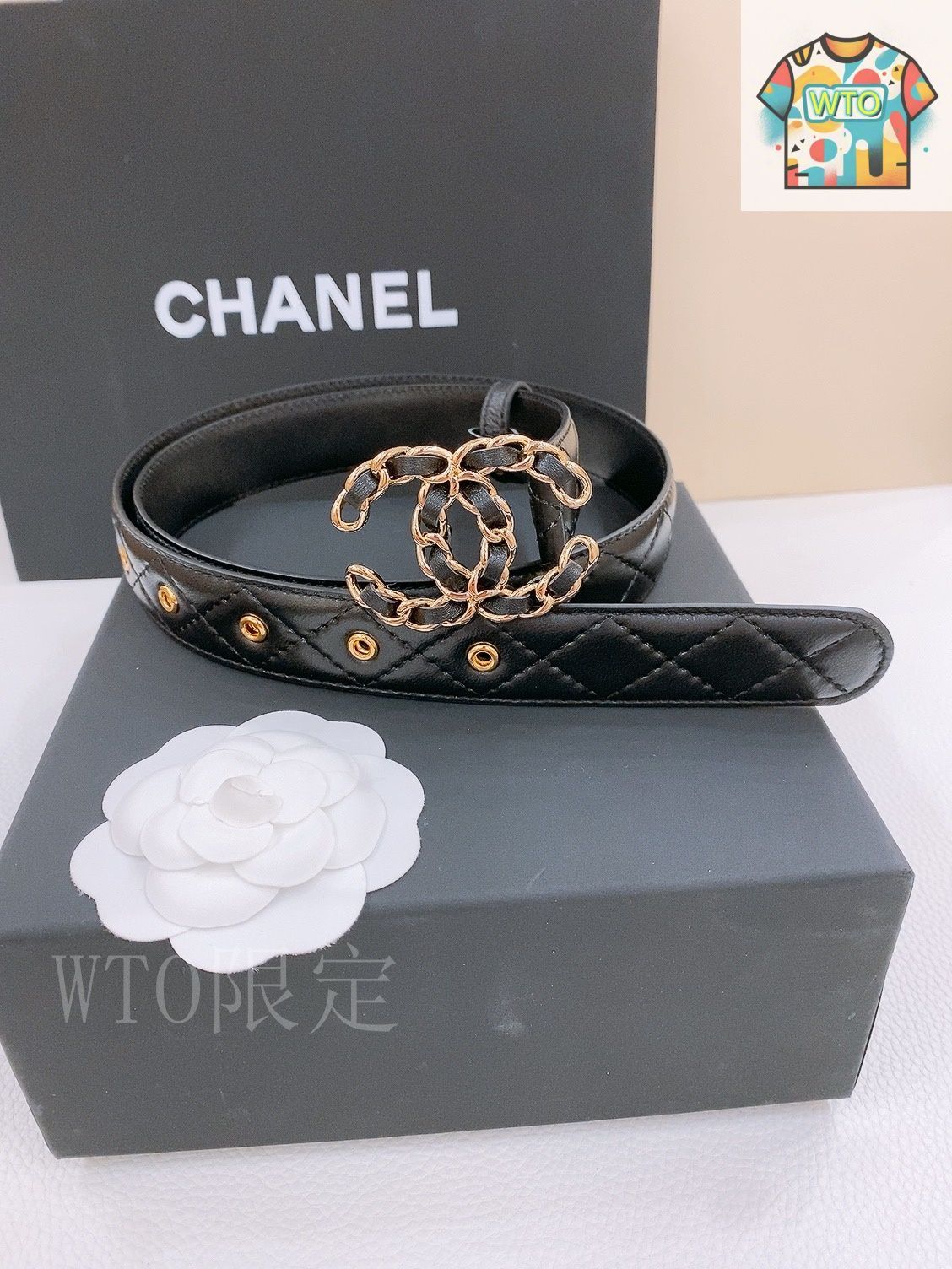 WTO通販 Chanel シャネル レザーベルト-WTO輸入-NQS 99