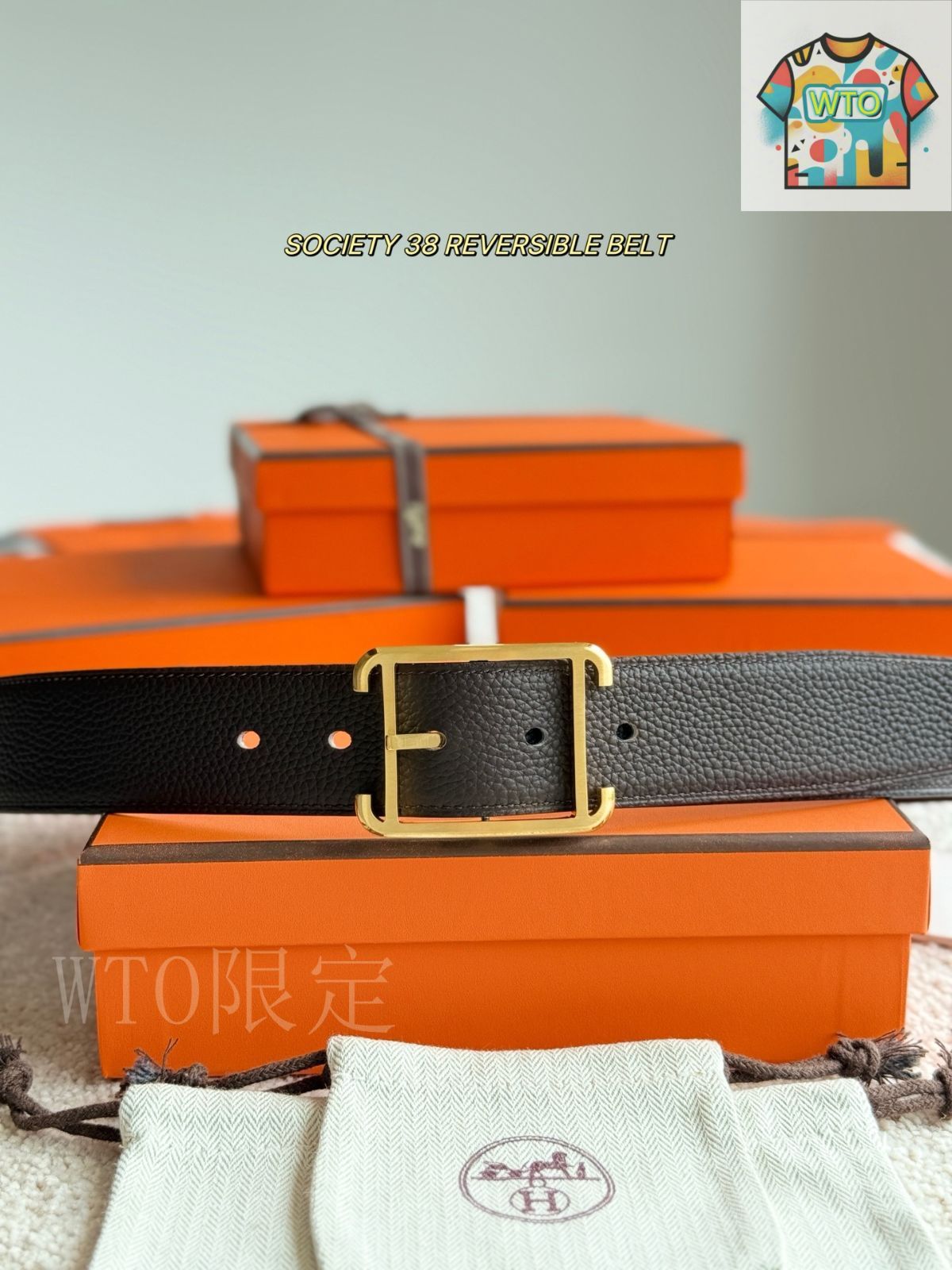 WTO通販 RIDER ライダー レザーベルト-WTO輸入-ABD14