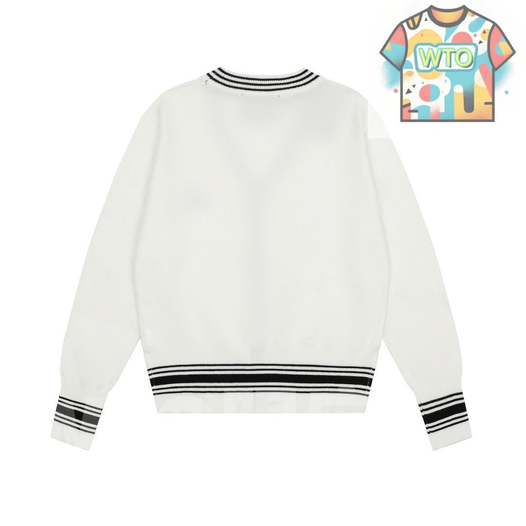 Vivienne Westwood レディース カーディガン 土星ロゴ刺繍 シーズンレス ホワイト＆ブラック ホワイト＆ブルー ブラック S-L