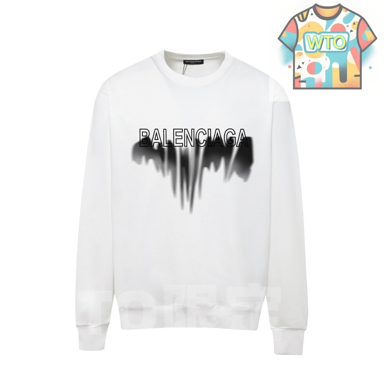 WTO通販 Balenciaga メンズ＆レディース スウェットシャツ プリント 400g カタログ S-XL -WTO輸入-GYS40