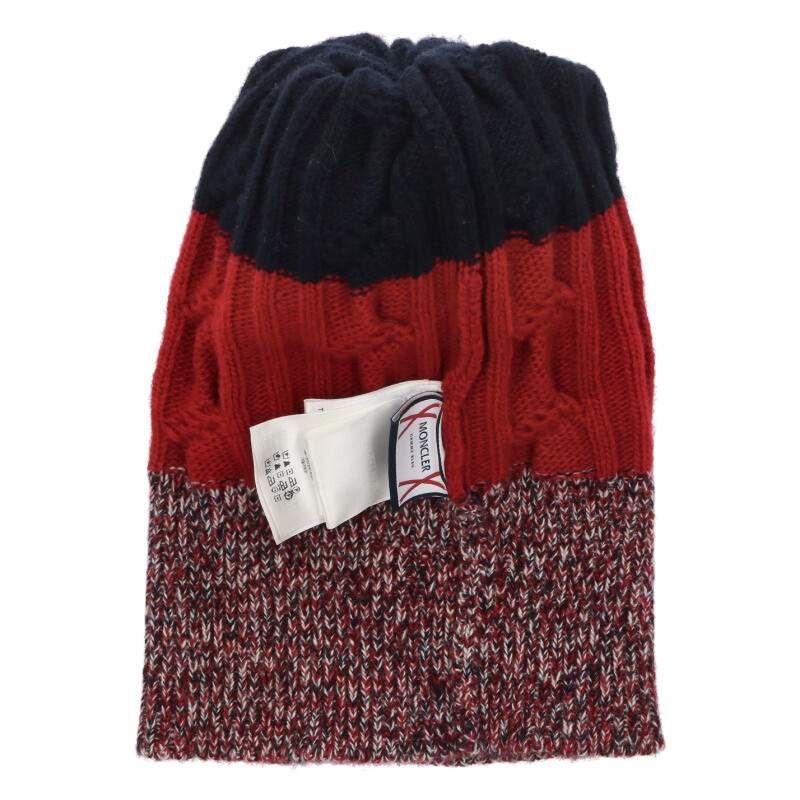 モンクレールガムブルー  ローゲージ切替ニット帽 中古 BS99 モンクレールガムブルー ローゲージ切替ニット帽 メンズ - メルカリ