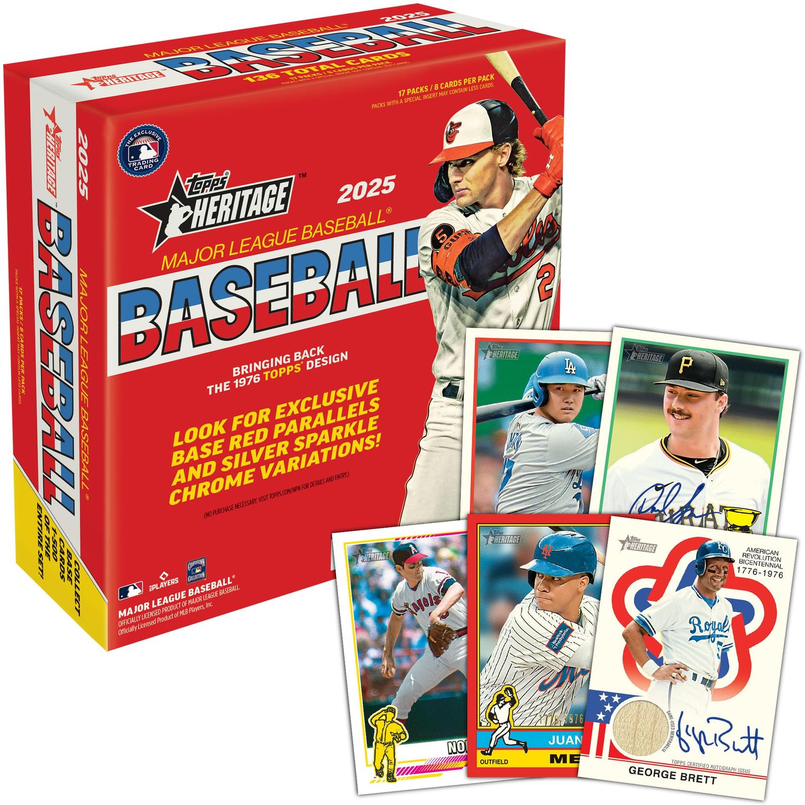 2025 Topps Heritage Baseball メガボックス